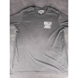 Billy Joel The Piano Man In Concert Graphic T-Shirt Mens XL Black Song Titles